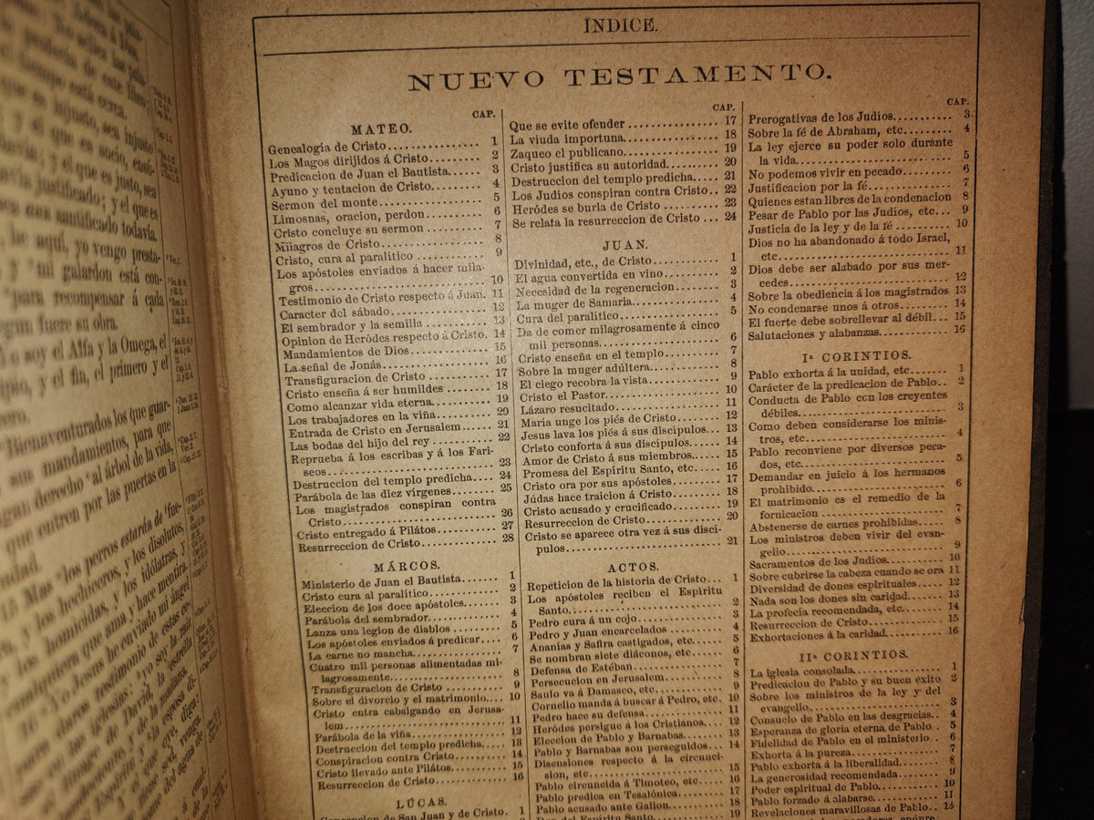 64- El Nuevo Testamento De Nuestro Señor Y Salvador Jesu Cristo: Versión De Cipriano Valera - 1908