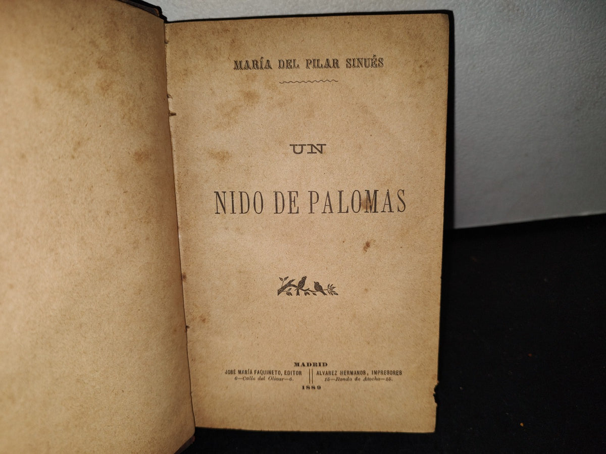 60- Un Nido De Palomas - María Del Pilar Sinués - 1889