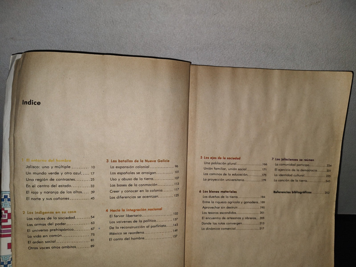 114- Libro Vintage De La Sep: Jalisco, Perla Sobre La Arena. Monografía Estatal, Sep - 1981