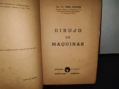 59- Dibujo De Máquinas - Karl Laudien - 1945