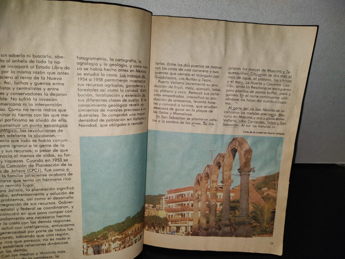 114- Libro Vintage De La Sep: Jalisco, Perla Sobre La Arena. Monografía Estatal, Sep - 1981