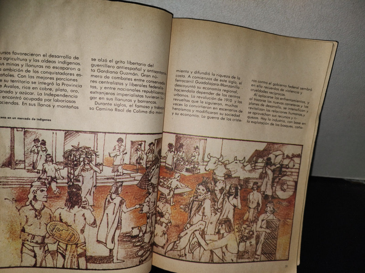 114- Libro Vintage De La Sep: Jalisco, Perla Sobre La Arena. Monografía Estatal, Sep - 1981