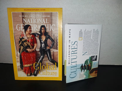 132- National Geographic Magazine. Global Culture - August 1999