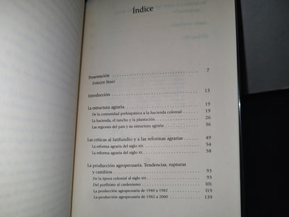 80- Historia Económica De México. La Agricultura, Siglos XVI Al XX - Esperanza Fujigaki - Universidad Nacional Autónoma De México - Primera Edición: 2004