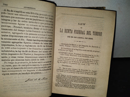 60- Código De La Renta Del Timbre - Juan De La Torre - 1905