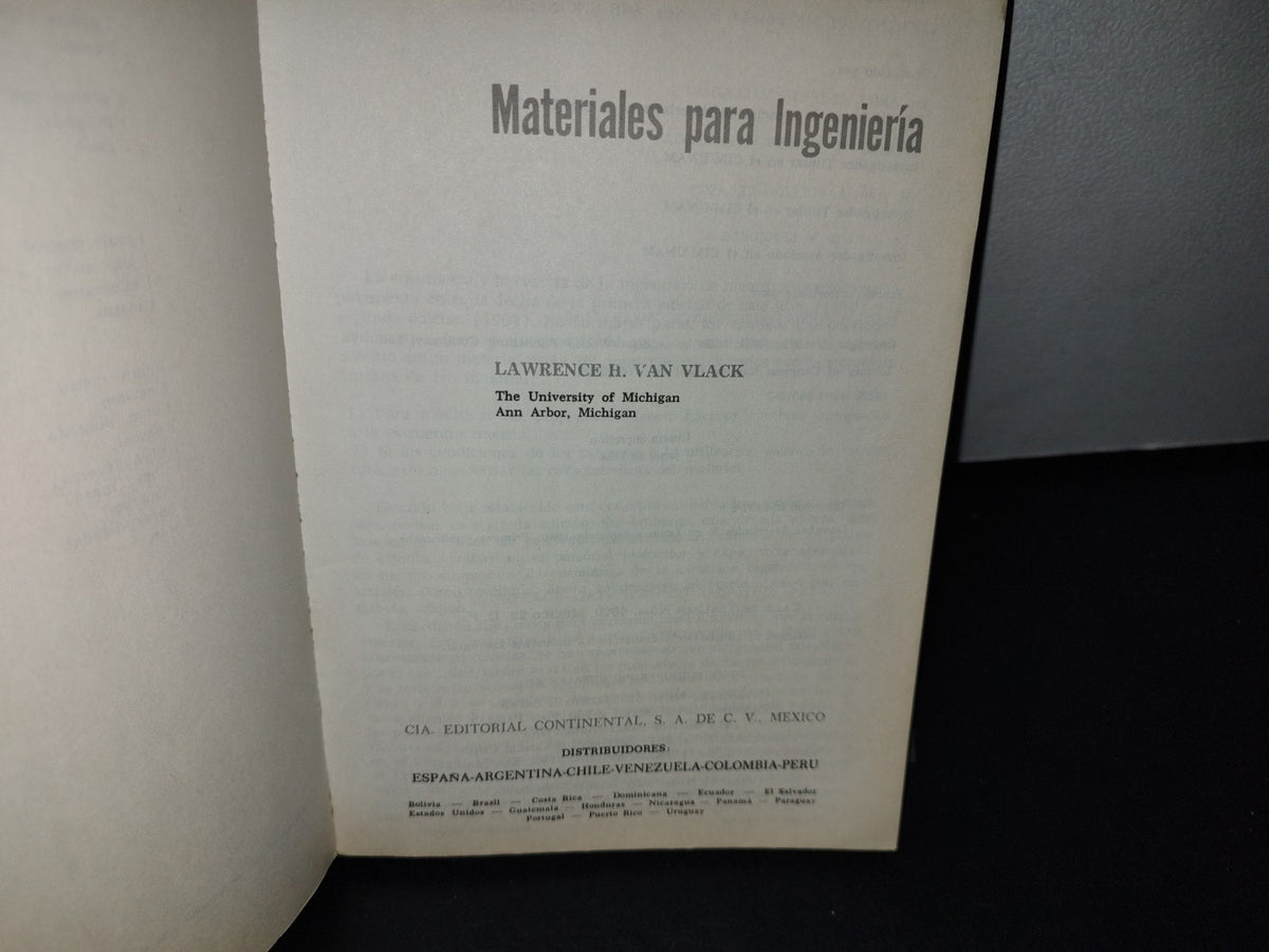 68- Materiales Para Ingeniería - Lawrence H. Van Vlack
