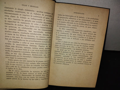63- Colas Y Masillas - K. Micksch. Editorial Gustavo Gili, S. A. - 1944