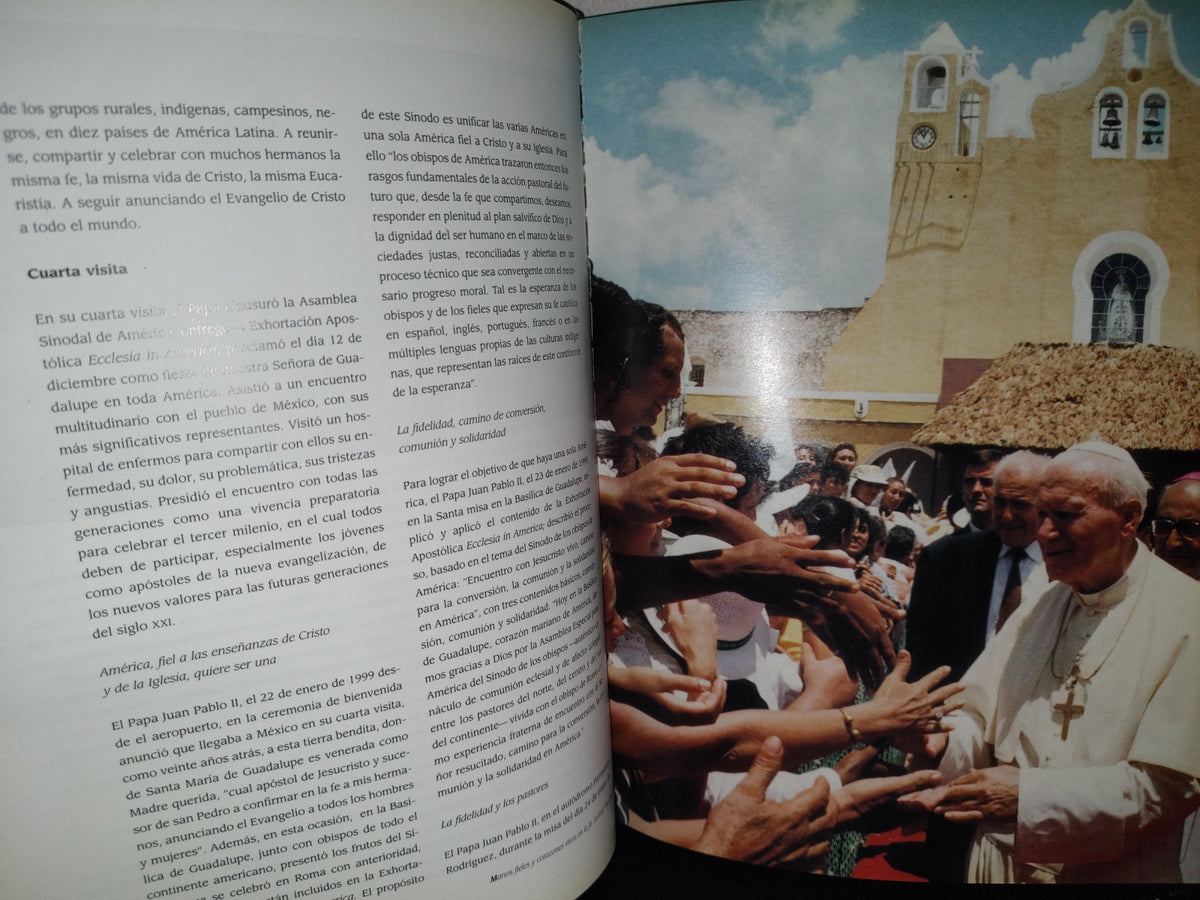 75- Padre Y Pastor. Su Santidad Juan Pablo Ii En México. Textos Jesús Villaseñor Ojeda - 1999