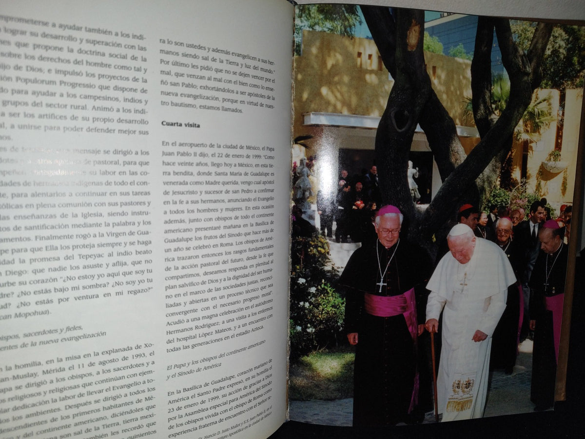75- Padre Y Pastor. Su Santidad Juan Pablo Ii En México. Textos Jesús Villaseñor Ojeda - 1999