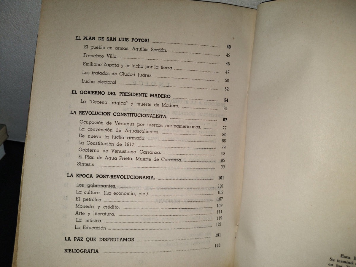 77- La Revolución Mexicana. Texto Programado Para Bachillerato - Ramón García Ruiz - Primera Edición 1974