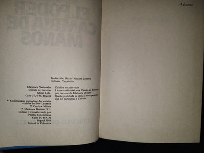 158- El Poder Cambia De Manos - Czeslaw Miłosz - Círculo De Lectores, Premio Nobel De Literatura 1980