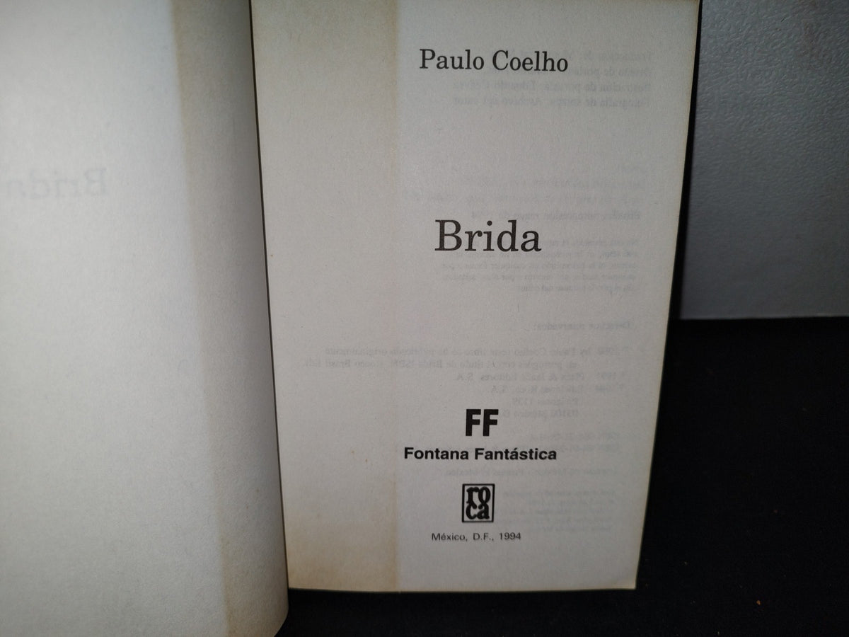 60- Brida - Paulo Coelho - Primera Reimpresión, Mayo, Roca 1994
