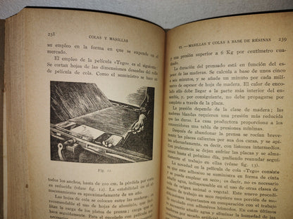 63- Colas Y Masillas - K. Micksch. Editorial Gustavo Gili, S. A. - 1944
