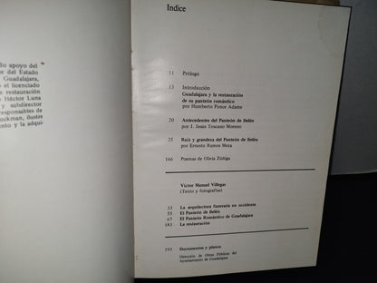 75- El Panteón Romántico De Guadalajara - Víctor Manuel Villegas - Primera Edición, 1969, Ayuntamiento De Guadalajara