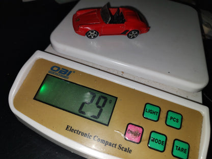 A3- Coche Porsche Rojo E 911 Speedster - Maisto - 2000'S
