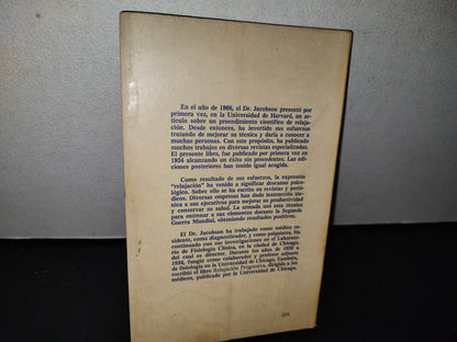 188- Aprenda A Relajarse - Dr. Edmund Jacobson - Primera Edición Febrero 1976