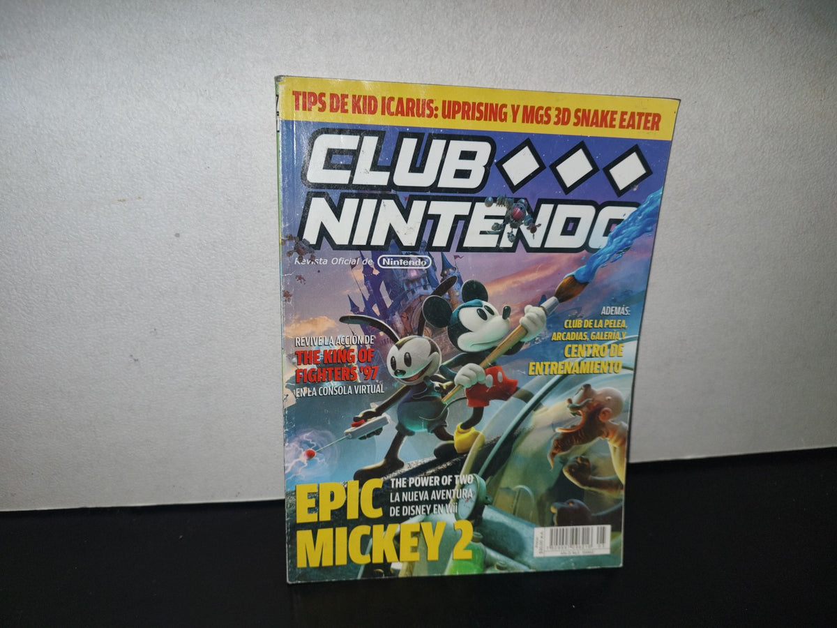 93- Revista Club Nintendo. Epic Mickey. Año Xxi, No. 5, Mayo 2012