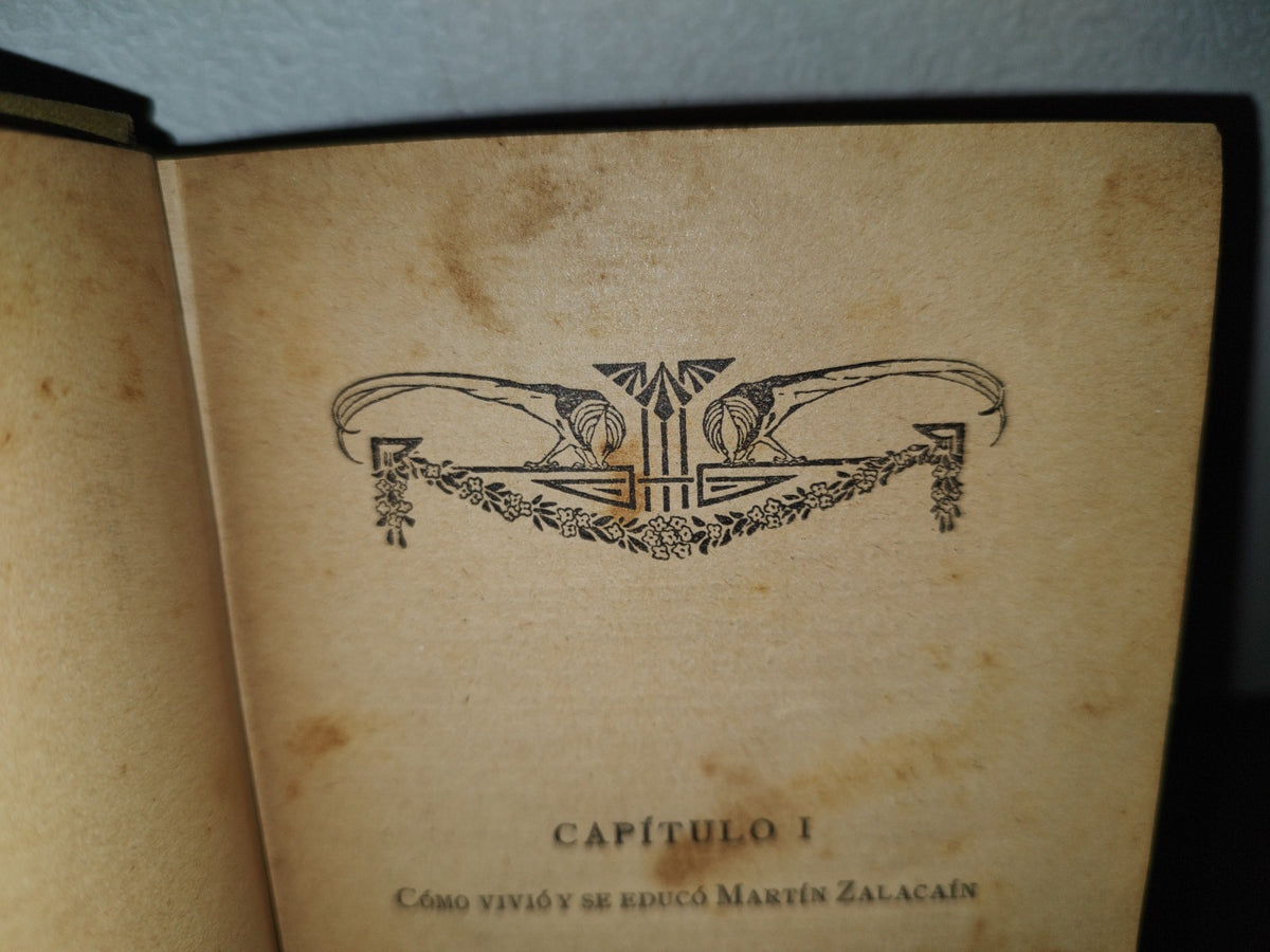 59- Zalacaín El Aventurrero - Pío Baroja - Primera Edición 1909