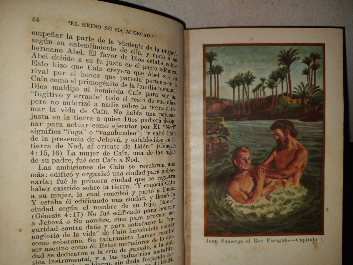 114- Antiguo Libro De La Watchtower, Testigos De Jehová: El Reino Se Ha Acercado - 1947