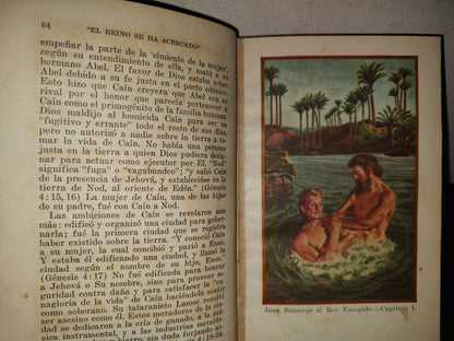 114- Antiguo Libro De La Watchtower, Testigos De Jehová: El Reino Se Ha Acercado - 1947