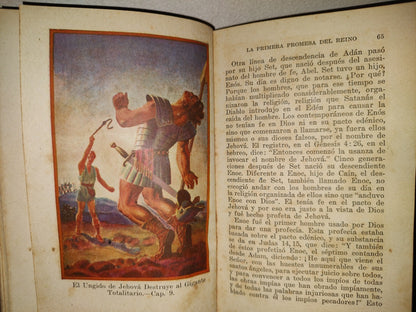 114- Antiguo Libro De La Watchtower, Testigos De Jehová: El Reino Se Ha Acercado - 1947