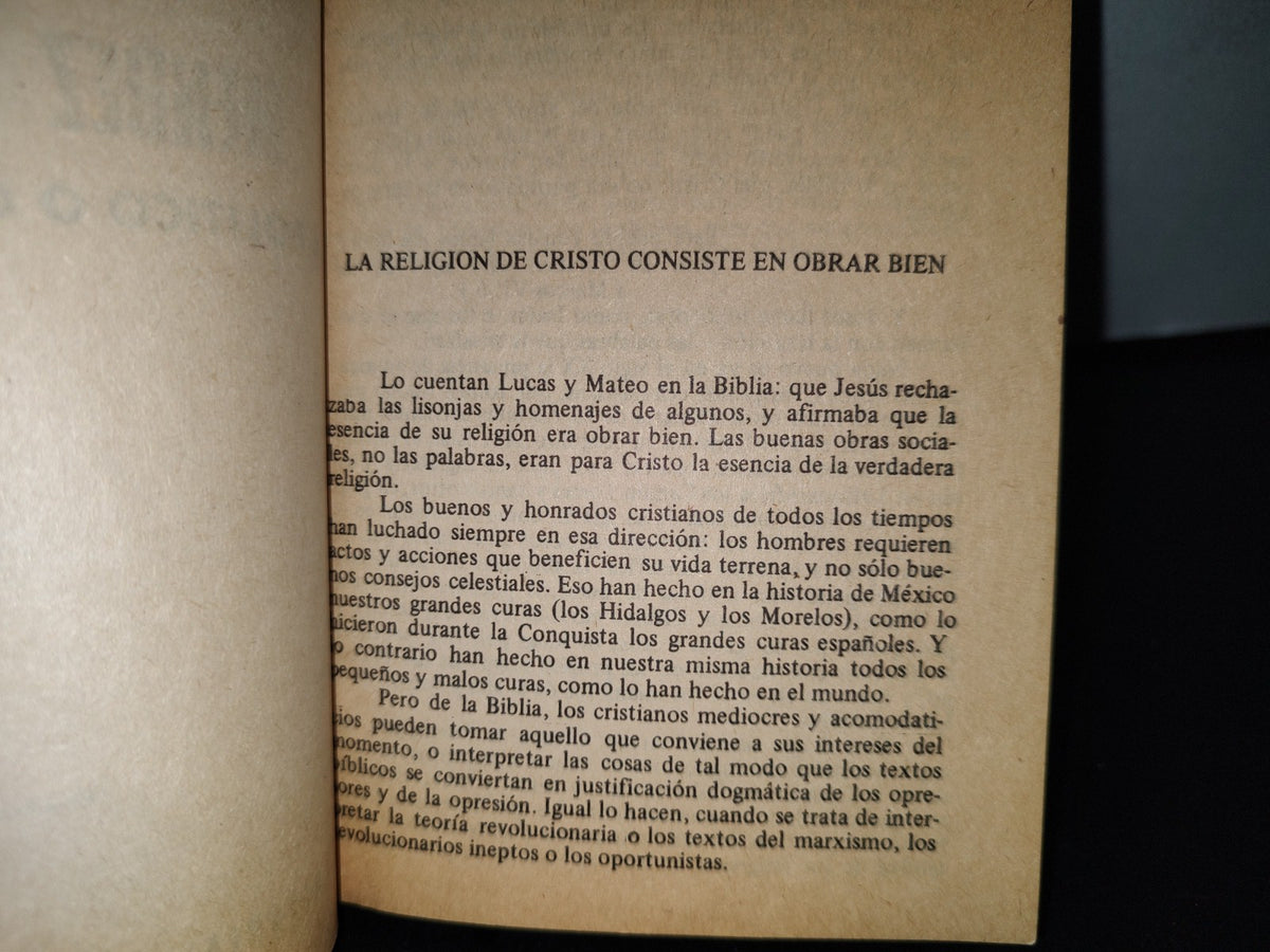 78- Méndez Arceo, ¿Político O Cristiano? - Raúl Macín Colección Duda. Editorial Posada