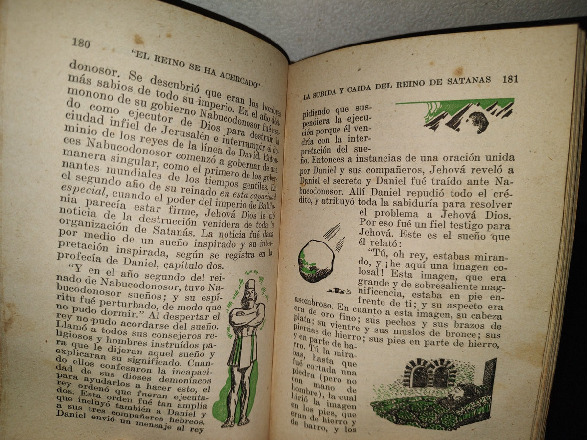 114- Antiguo Libro De La Watchtower, Testigos De Jehová: El Reino Se Ha Acercado - 1947