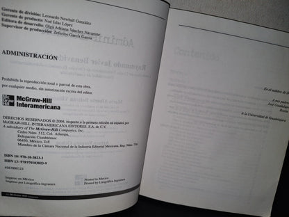 160- Administración - Javier Benavides Peña -McGraw-Hill, 2004