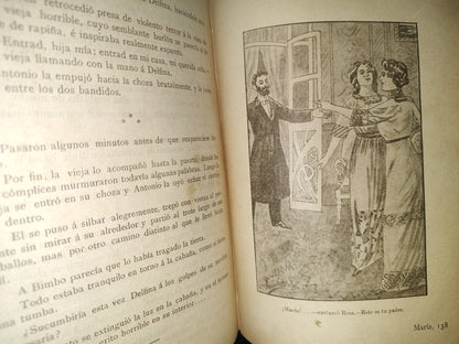 64- María. El Hada Del Bosque. Libro Segundo - Lorenzo Gualtieri - Vecchi Y Casini Editores - 1900'S