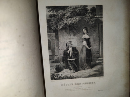 59- Obras Completas De Molière: ŒUvres Complètes De Molière. Par Auger. - Paris, Furne Et Cie. Libraires Éditeurs - 1851