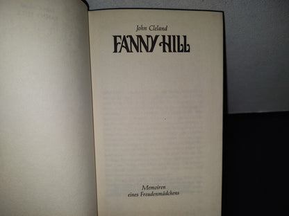 85- Alemán. Fanny Hill - John Cleland. Memoiren. Eines Freudenmädchens
