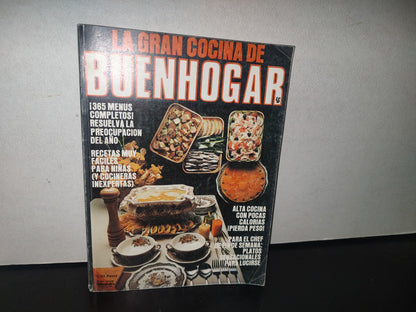 132- Revista La Gran Cocina De Buen Hogar - 365 Menús Completos - 1978