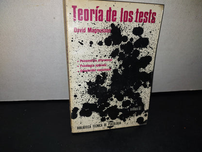173- Teoría De Los Test - David Magnusson