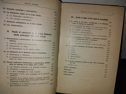 63- Historia De La Pedagogía - August Messer - 1935