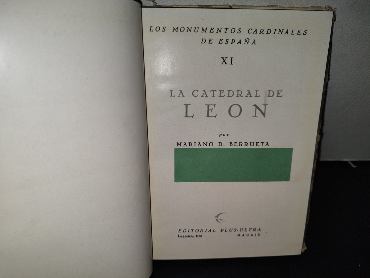 57- La Catedral De León - Mariano D. Berrueta - 1951