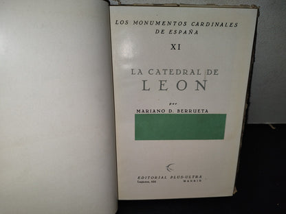 57- La Catedral De León - Mariano D. Berrueta - 1951
