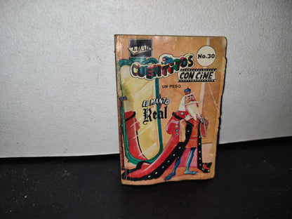 59- Antiguo Cómic: Cuentitos Con Cine. El Manto Real - No. 30 - 1967