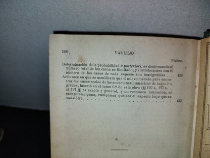 64- Compendio De Matemáticas Puras Y Mixtas. José Mariano Vallejo - Tomo Segundo - 1887