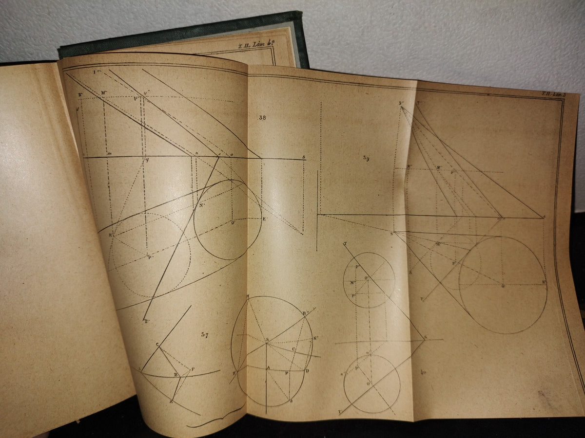 64- Compendio De Matemáticas Puras Y Mixtas. José Mariano Vallejo - Tomo Segundo - 1887