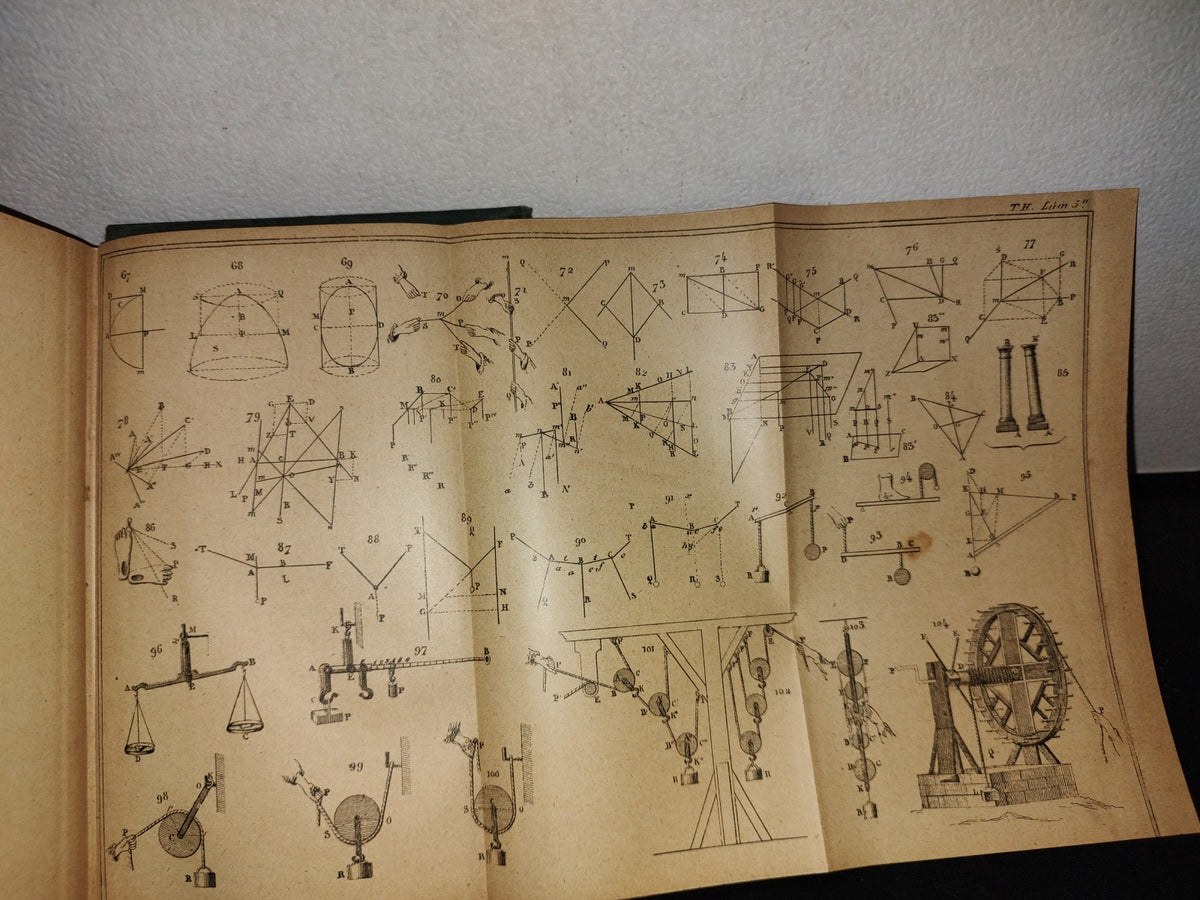 64- Compendio De Matemáticas Puras Y Mixtas. José Mariano Vallejo - Tomo Segundo - 1887