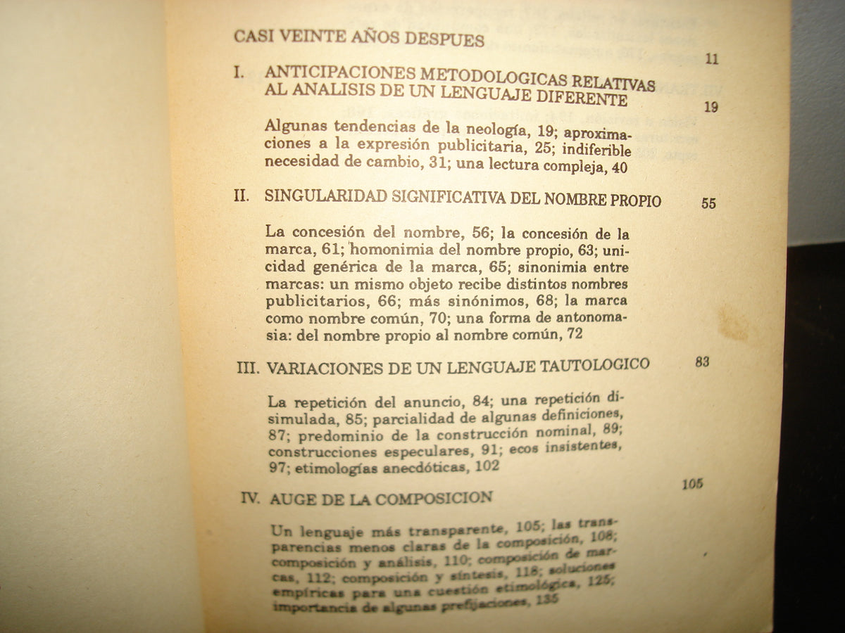 21- El Lenguaje De La Publicidad - Lisa Block De Behar. Siglo Veintiuno Editores