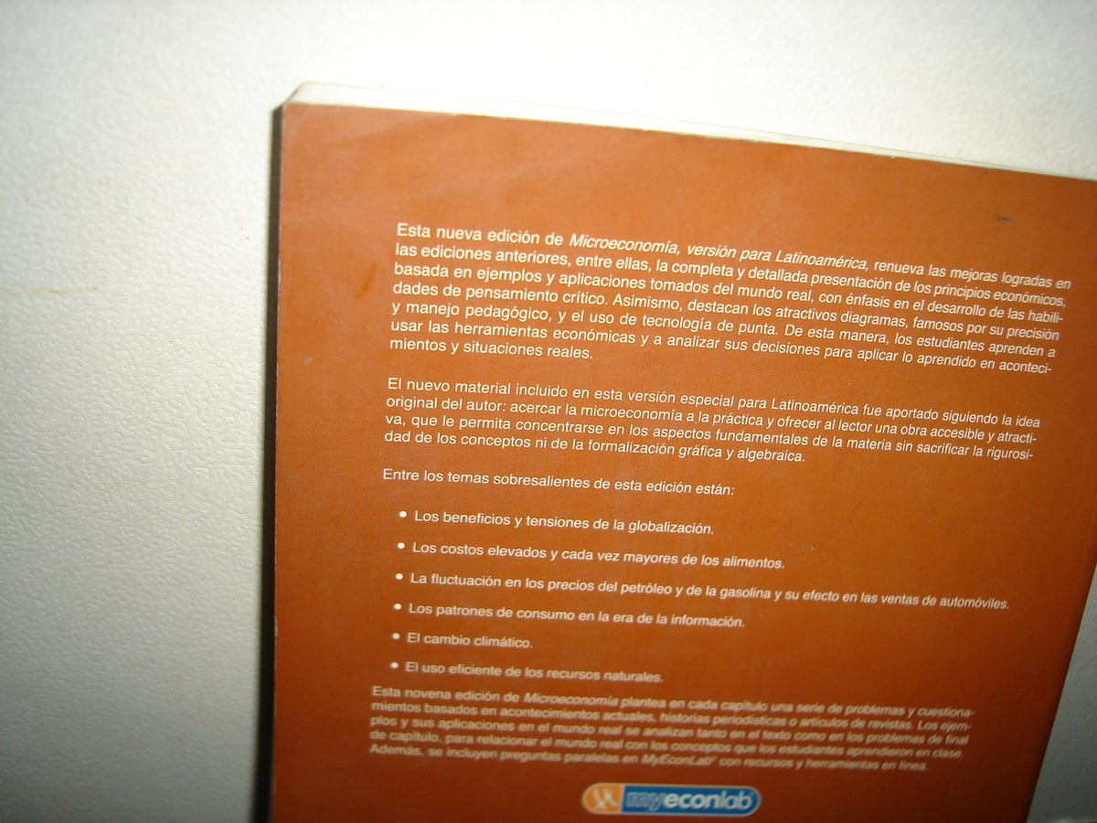 1- Microeconomía. Versión Para Latinoamérica. Novena Edición - Michael Parkin, Eduardo Loria