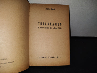78- Tutankamon. El Mayor Misterio Del Antiguo Egipto - Maurice Miguet