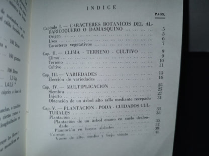 114- Cultivo Del Albaricoque - Joaquín Fábregas