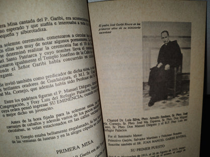 24- Cardenal José Garibi Rivera. Apuntes Para Su Biografía - Inocencio Valdés Salazar - Guadalajara Jalisco, 1992