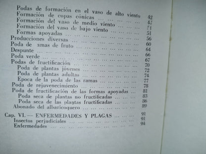 114- Cultivo Del Albaricoque - Joaquín Fábregas