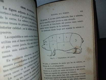 64- Cría Y Aprovechamiento Del Cerdo, Salchichería - Aug. Valessert 1800'S - 1900'S