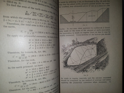 83- Construcción De Ferrocarriles. I. C. S. Reference Library. Raildroad Engineering Highways - 1908