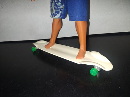 A5- Figura De Acción: Max Steel Skate Strike Patineta Extrema - 1998