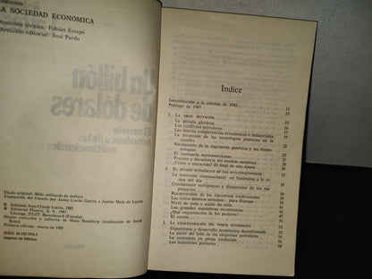200- Un Billón De Dólares. El Mundo Económico De Las Multinacionales - Robert Lattès. Editorial Planeta, S. A., Primera Edición: Marzo De 1983